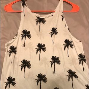 Palm trees Tank Top by Pink